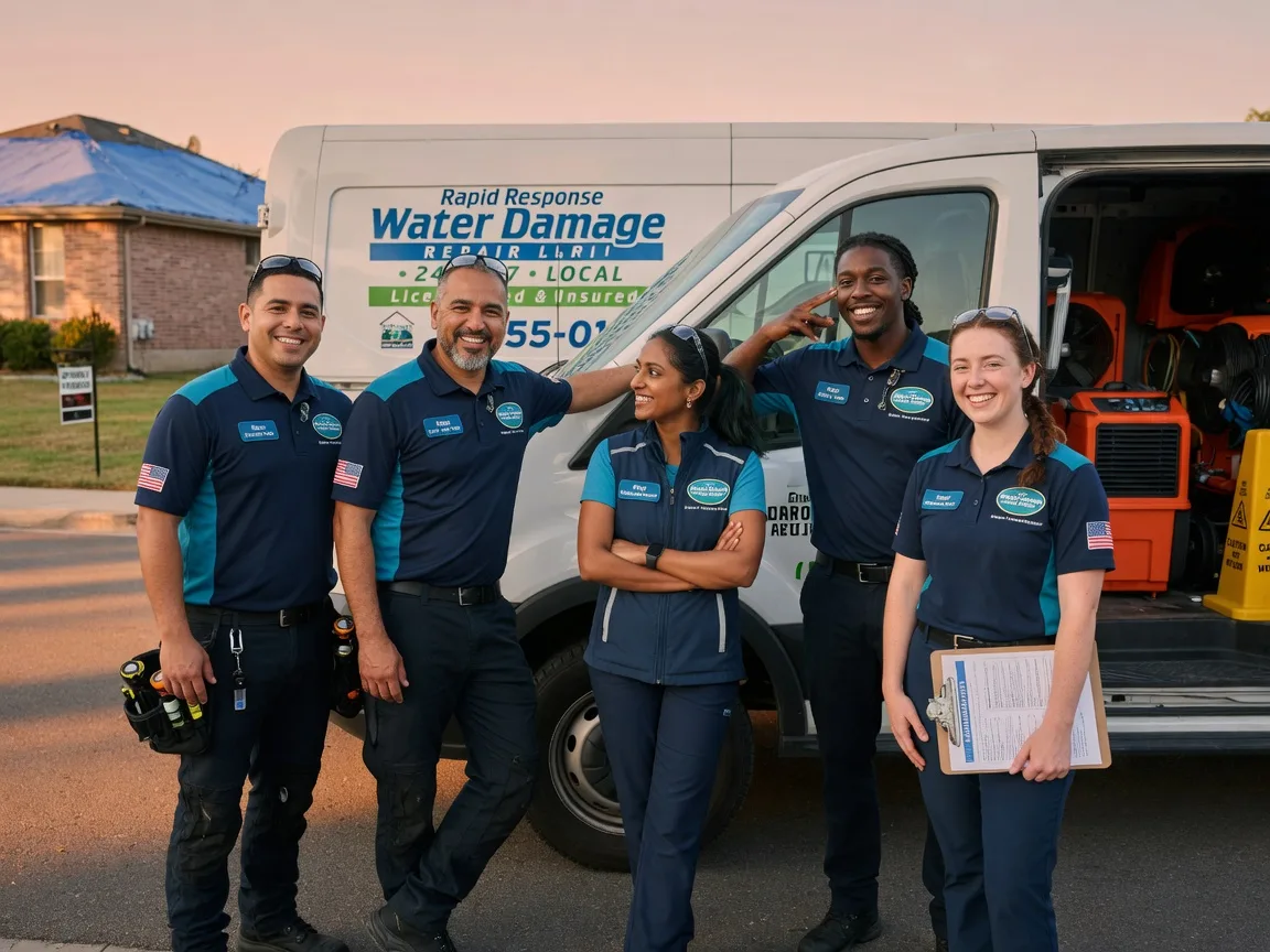 Water Damage Restoration company in Wortham, TX