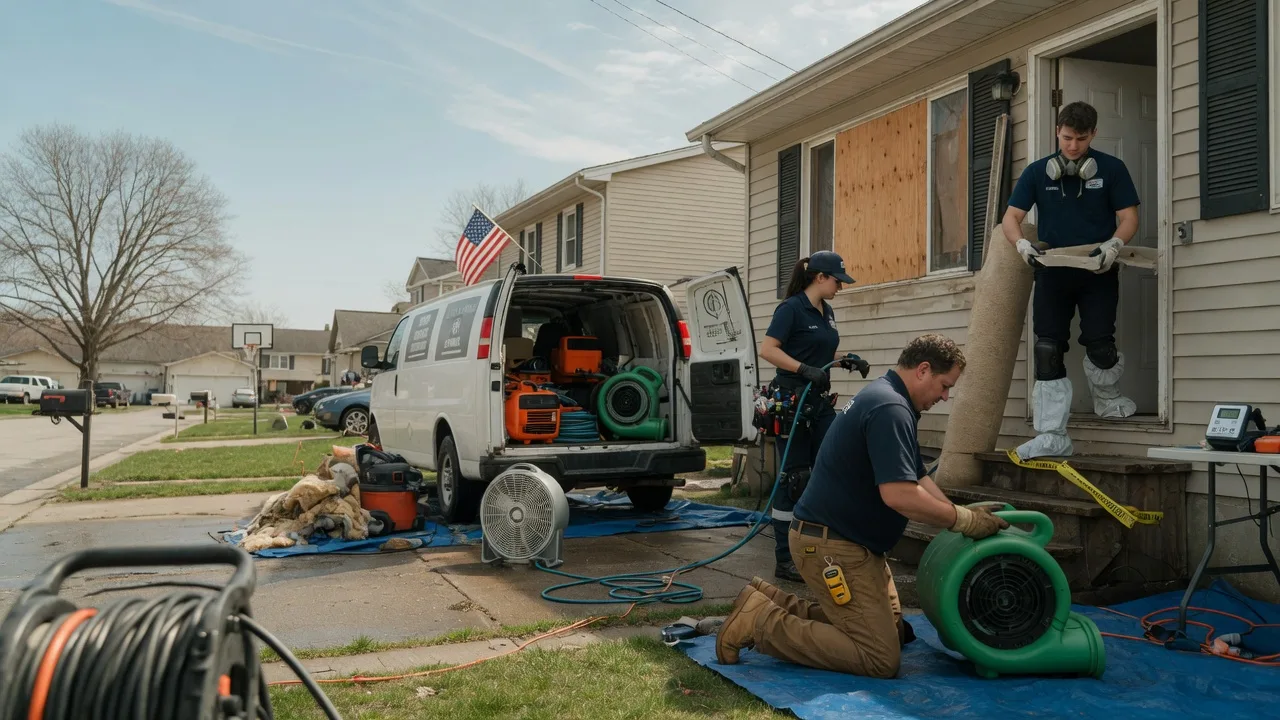 Water Damage Restoration in Wortham, TX near me